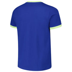 Jerseys Teams World™ Barcelona Goal Line Ringer T-Shirt – Royal