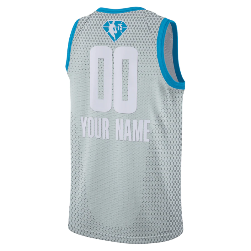 2022 NBA All-Star Game, Customized Jersey - Gray