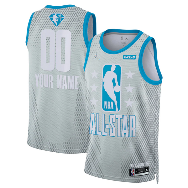 2022 NBA All-Star Game, Customized Jersey - Gray