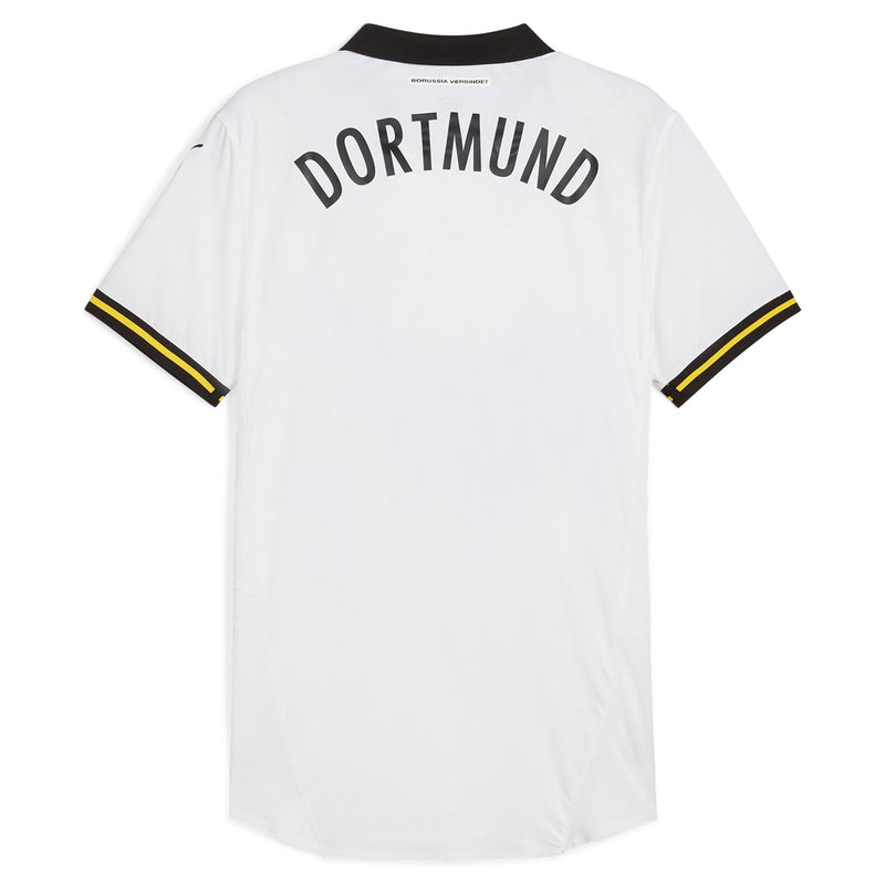 Borussia Dortmund Puma 2024/25 Third Customized Jersey - White