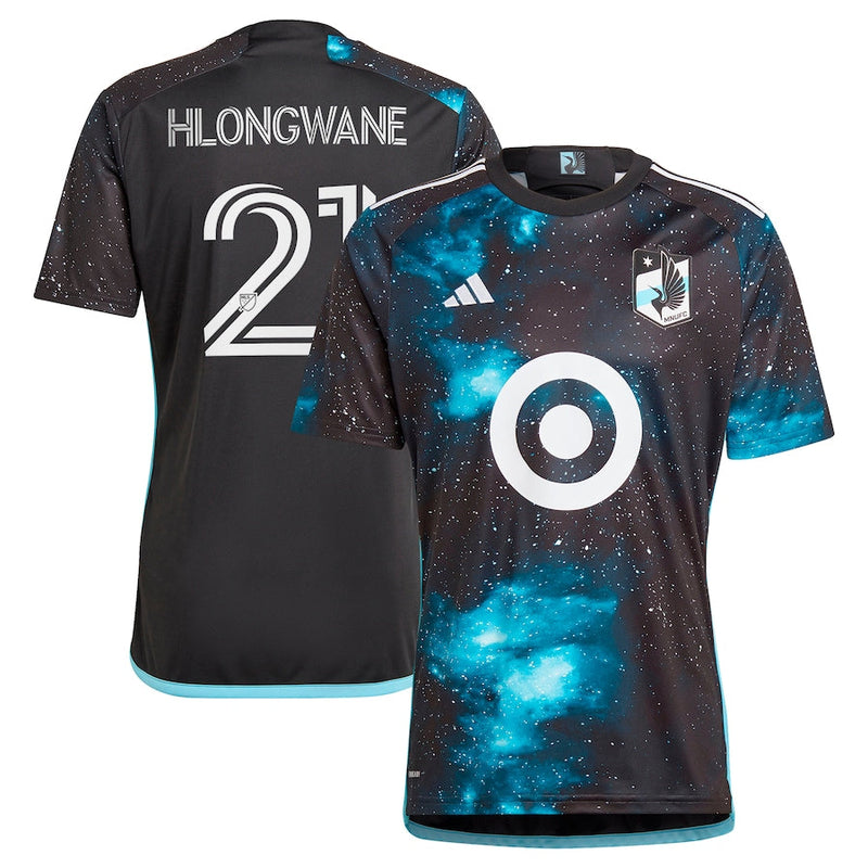 Bongokuhle Hlongwane Minnesota United FC adidas 2024 Starry Night Replica Player Jersey - Black