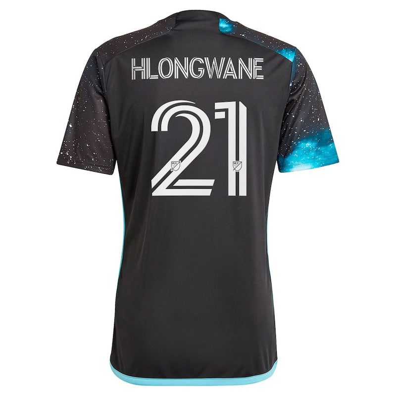 Bongokuhle Hlongwane Minnesota United FC adidas 2024 Starry Night Replica Player Jersey - Black