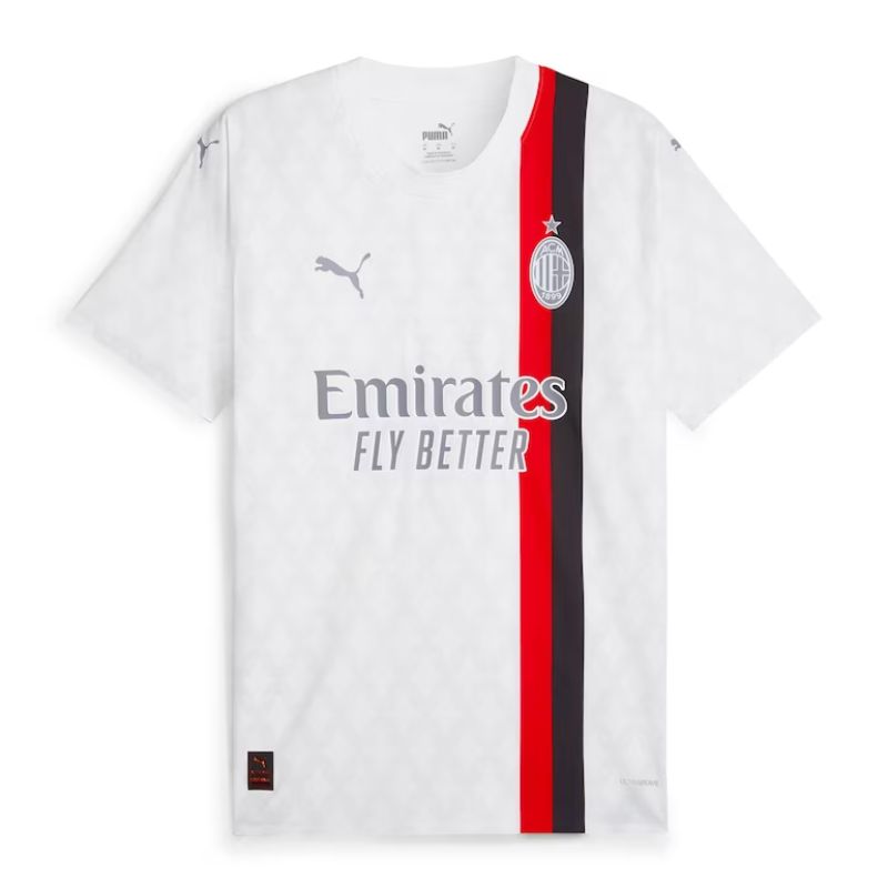 AC Milan 2023/24 Away customized Jersey - White