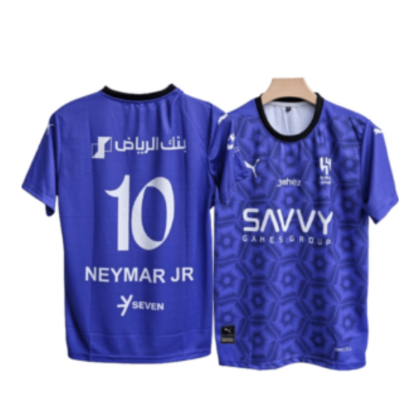 Al Hilal 2024-25 Neymar JR 10 home Puma Jersey - Blue