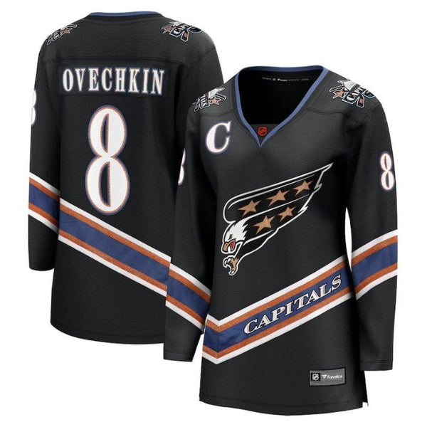 Alexander Ovechkin Washington Capitals Team Unisex Special Edition 2.0 Breakaway Player Jersey - Black - Jersey Teams World