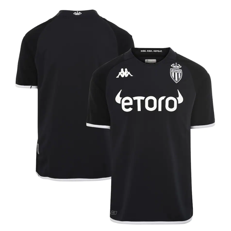 All Players AS Monaco Away Shirt 2022-23 Custom Jersey