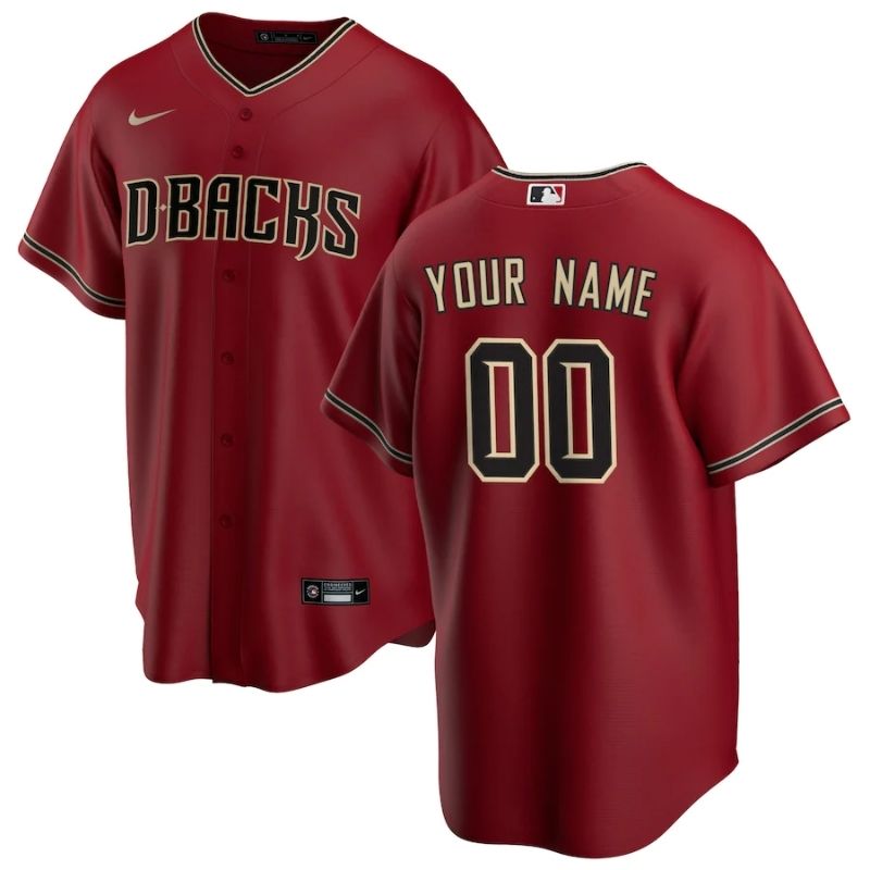 All Players Arizona Diamondbacks 202122 Home Custom Jersey - White