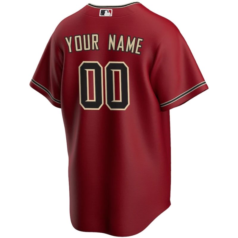 Arizona Diamondbacks 2023 Home Custom Jersey Unisex  - Red - Jersey Teams World