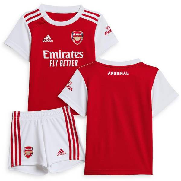 Arsenal 2023 Home Shirt   - Custom Unisex Jersey, 2 – 13 Years Kids Kit - Jersey Teams World