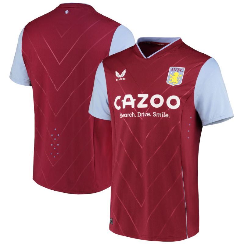 Aston Villa Home Pro Shirt   2022-23 Custom Unisex Jersey - Jersey Teams World