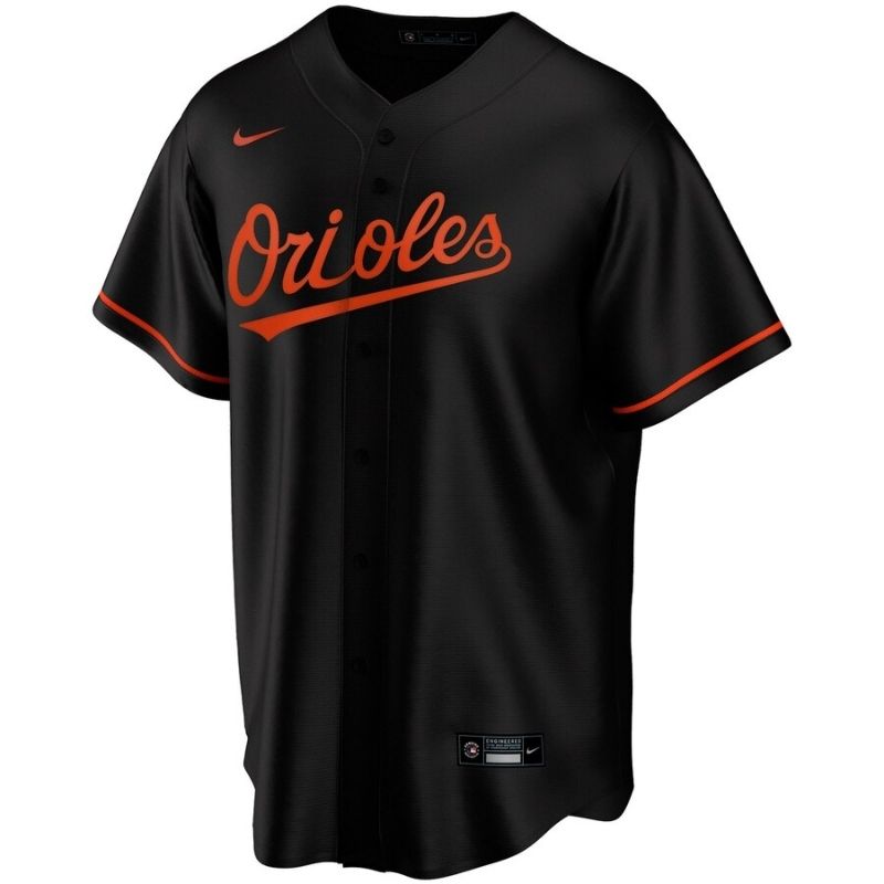 Baltimore Orioles Team 2023 Home Custom Jersey Unisex - Black - Jersey Teams World