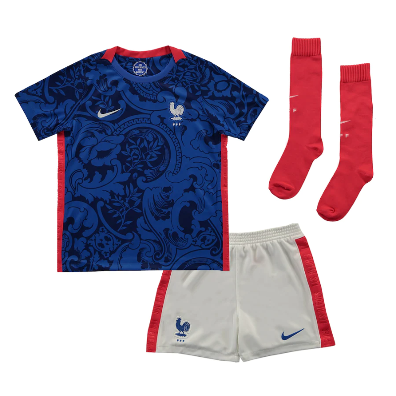 France Home Stadium Kit 2022-23 - Little Kids Custom Jersey