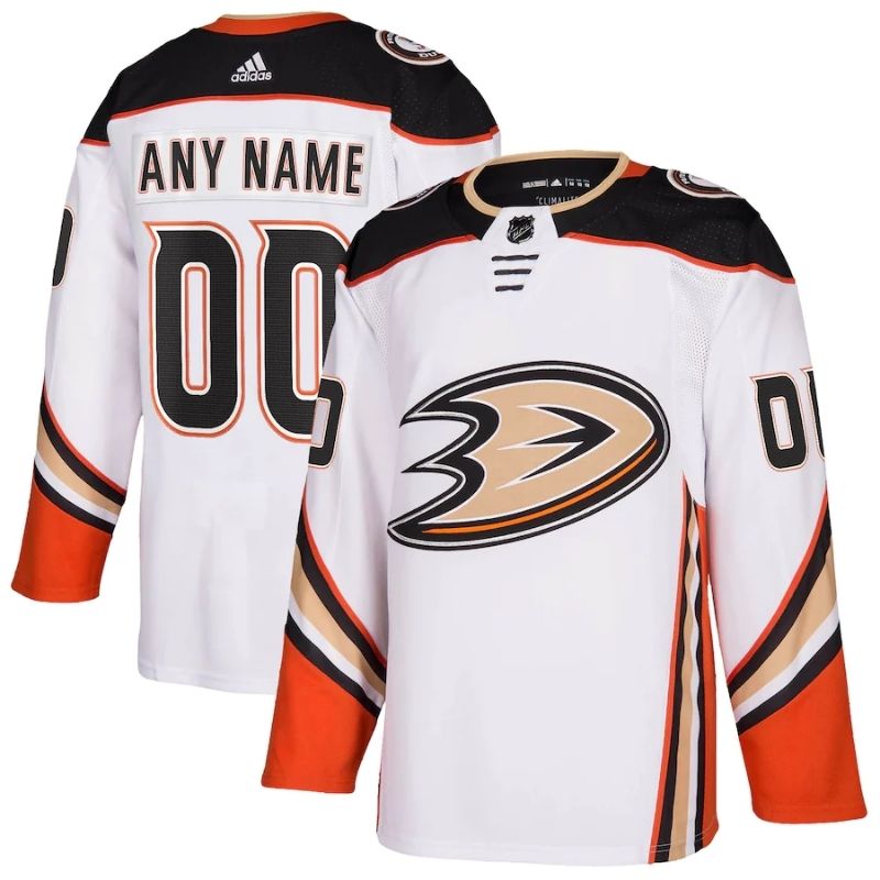 Anaheim Ducks 2022 Custom Jersey Pro Official Orange - Jersey Teams World