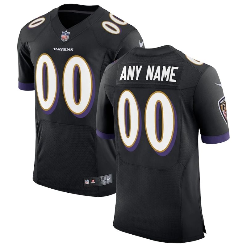 Baltimore Ravens Team Custom jersey Unisex Pro Official - Purple - Jersey Teams World