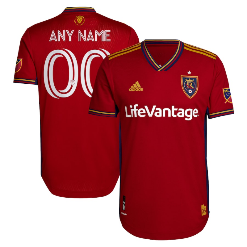 All Players Real Salt Lake 2022 The Believe Custom Jersey - Red