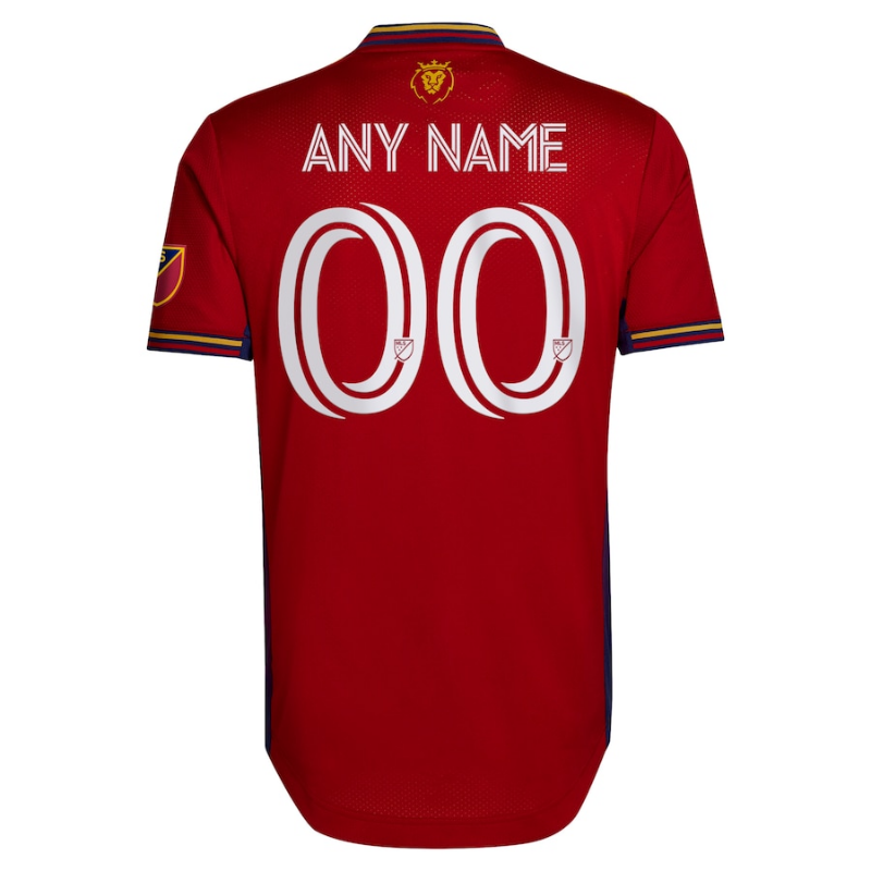 All Players Real Salt Lake 2022 The Believe Custom Jersey - Red