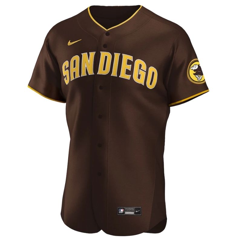 All Players San Diego Padres 2021/22 Home Custom Jersey - Black