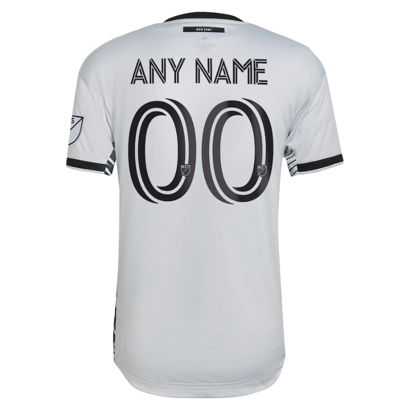 All Players San Jose Earthquakes 2022 The Creator Custom Jersey - Gray