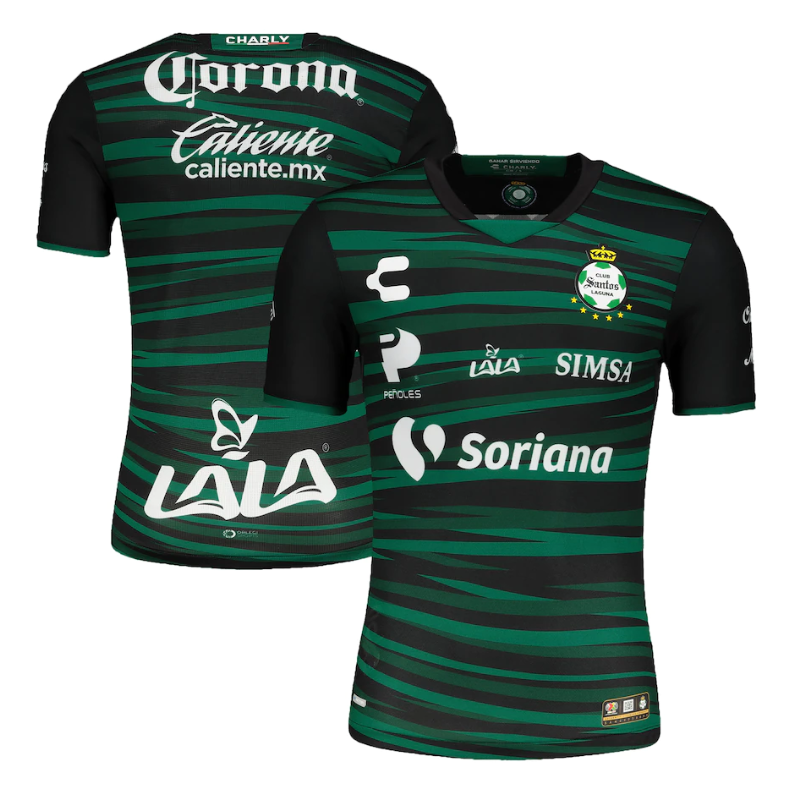 All Players Santos Laguna Charly 2022/23 Away Custom Jersey