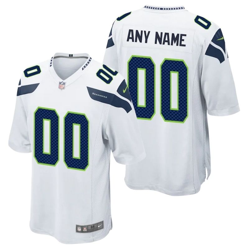 All Players Seattle Seahawks 202122 Custom Jersey - White