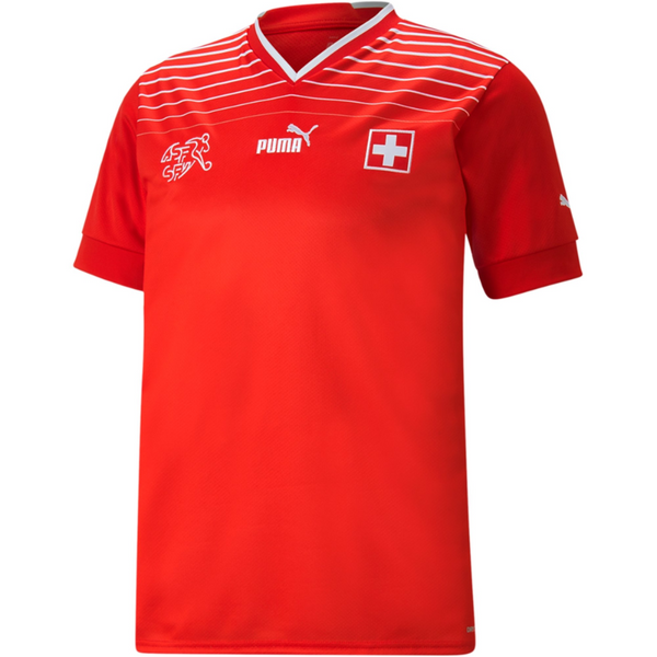 Switzerland National Team Home 2022/23 Custom Jersey