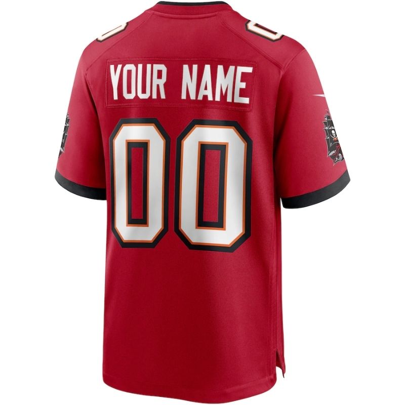 All Players Tampa Bay Buccaneers 202122 Custom Jersey - Red