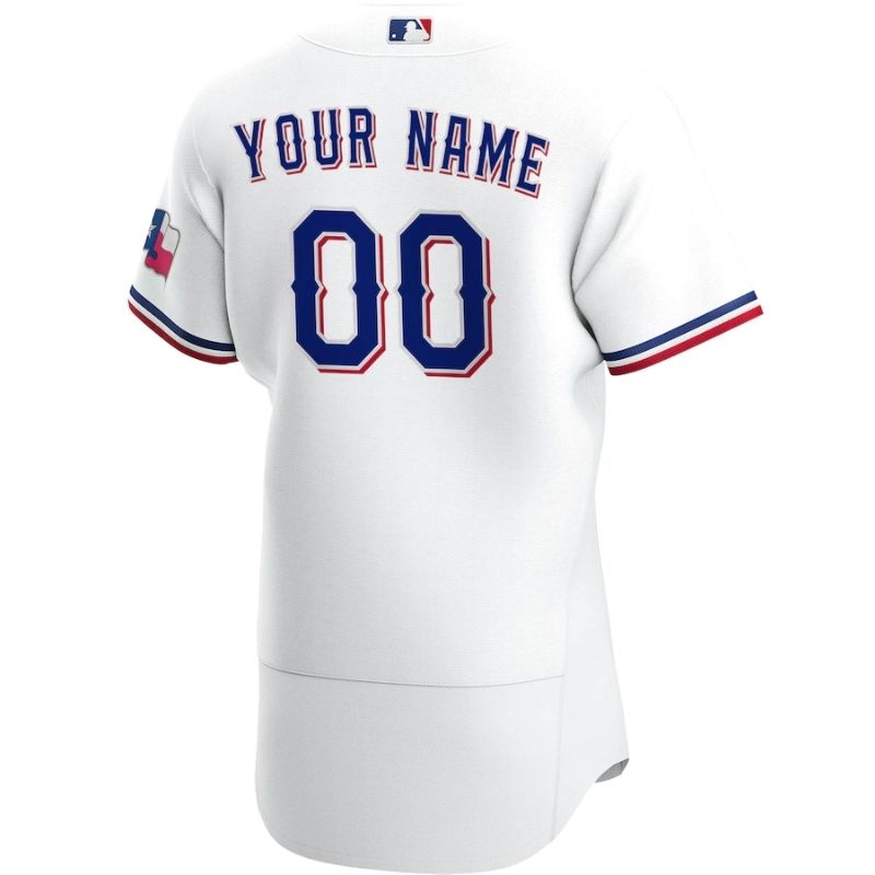 All Players Texas Rangers 202122 Home Custom Jersey