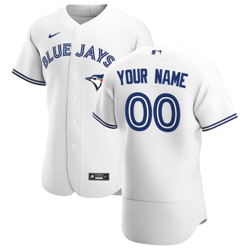 All Players Toronto Blue Jays 202122 Home Custom Jersey - White