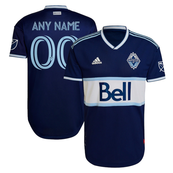 All Players Vancouver Whitecaps FC 2022 Custom Jersey - Blue