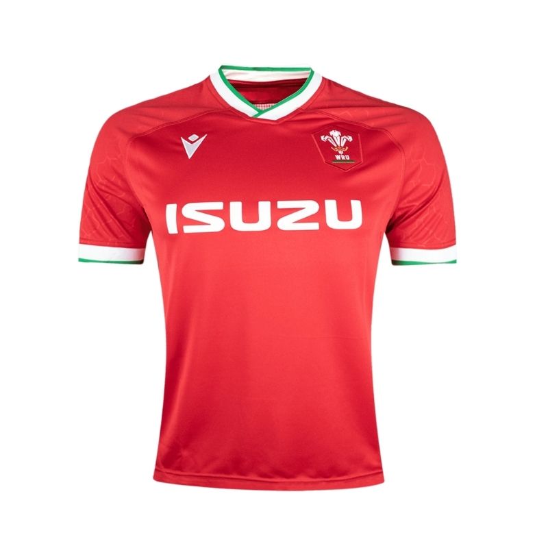 All Players Wales national Rugby team Custom Jersey - Red