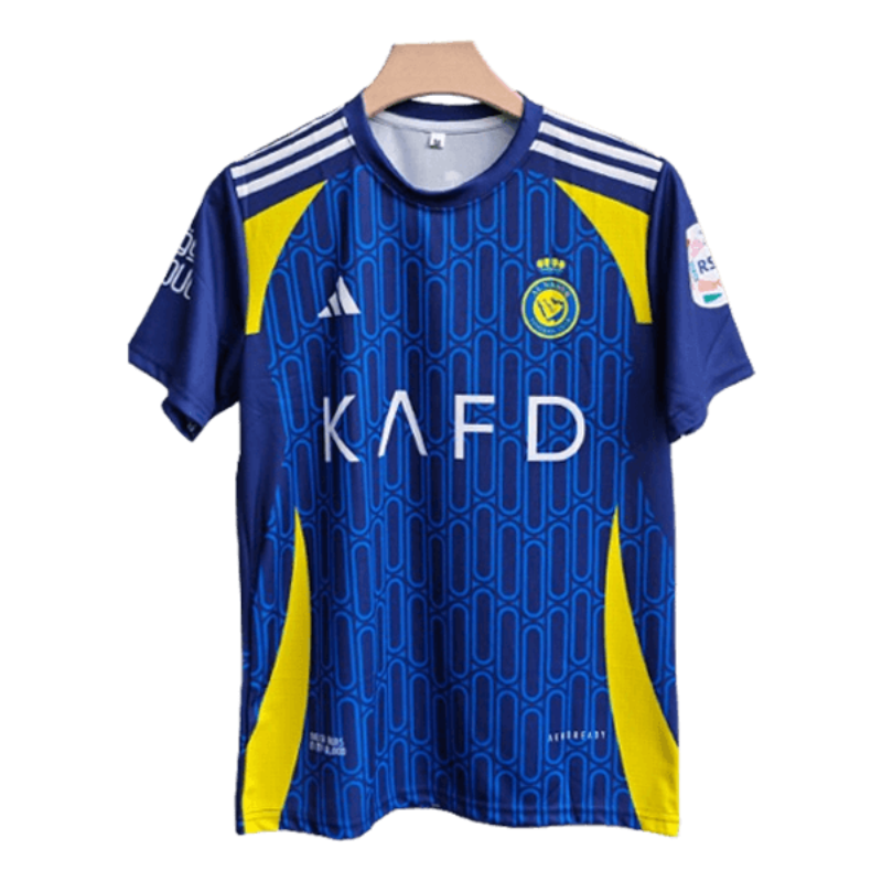 Al nassr 2024-25 C.Ronaldo 7 Away Jersey - Blue