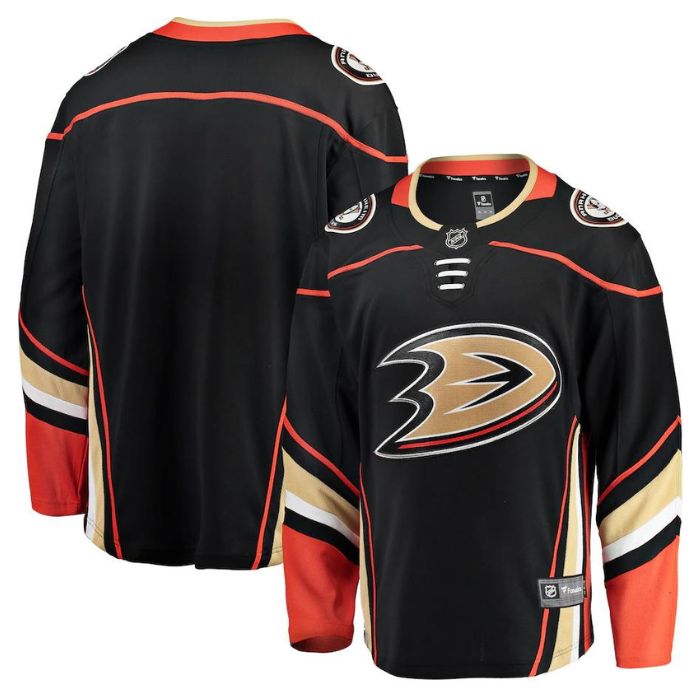 Anaheim Ducks ed Breakaway Home Jersey - Black - Jersey Teams World