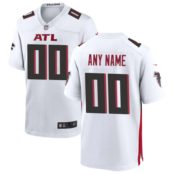 Atlanta Falcons Team Customized jersey Unisex Pro Official - White - Jersey Teams World