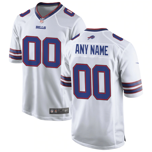 Buffalo Bills Customized Jersey - White