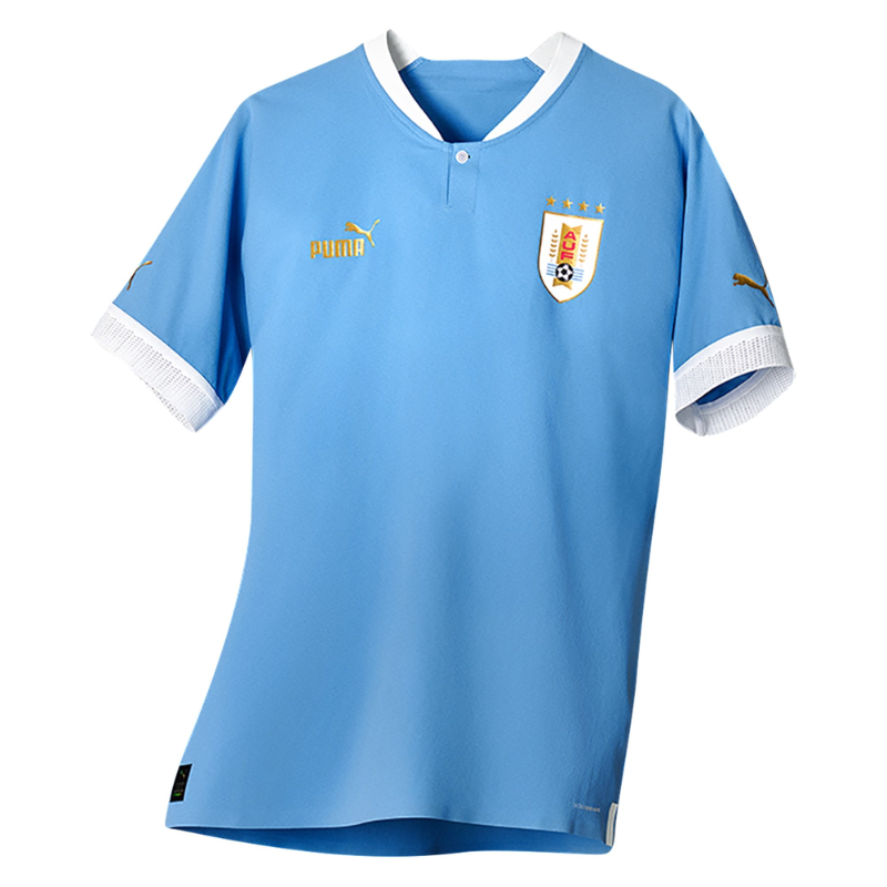 Uruguay National Team Home Qatar World Cup 2022 Custom Jersey