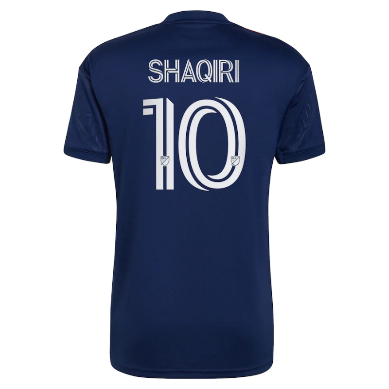 Xherdan Shaqiri Chicago Fire 2022 Water Tower Kit Player Jersey - Blue