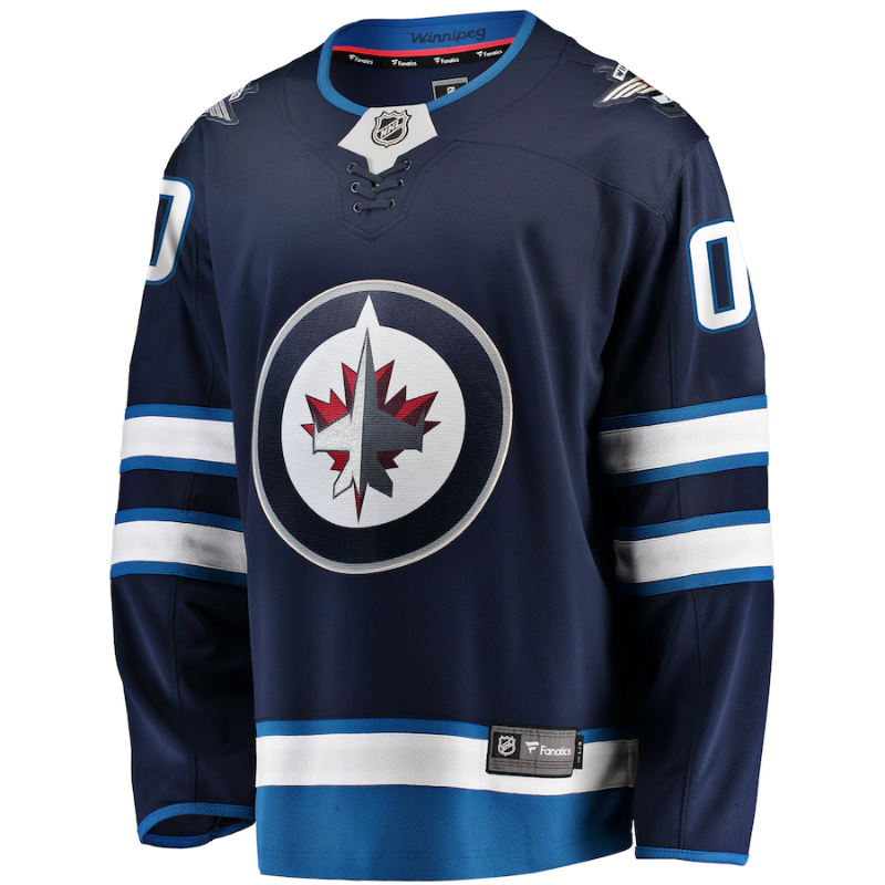 Winnipeg Jets  Home Custom Jersey - Blue