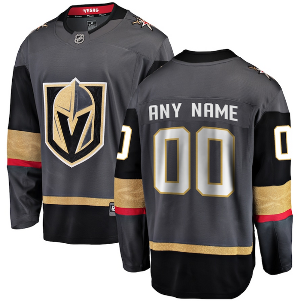 Vegas Golden Knights  Breakaway Custom Jersey - Black