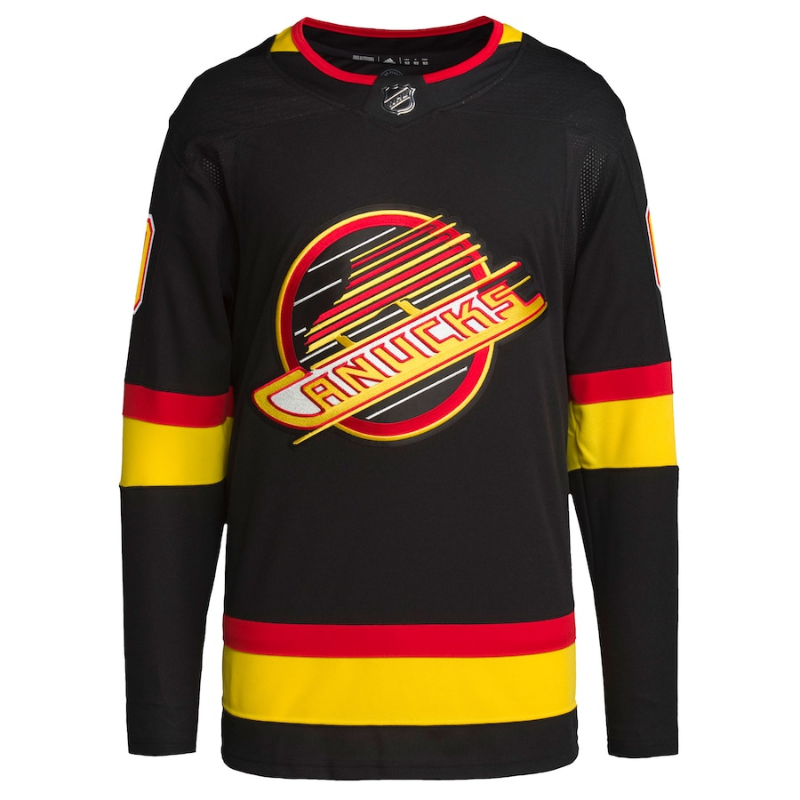 Vancouver Canucks Custom Jersey - Black