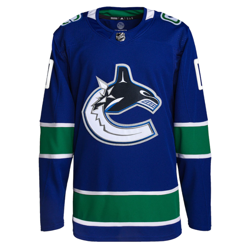 Vancouver Canucks Custom Jersey - Royal