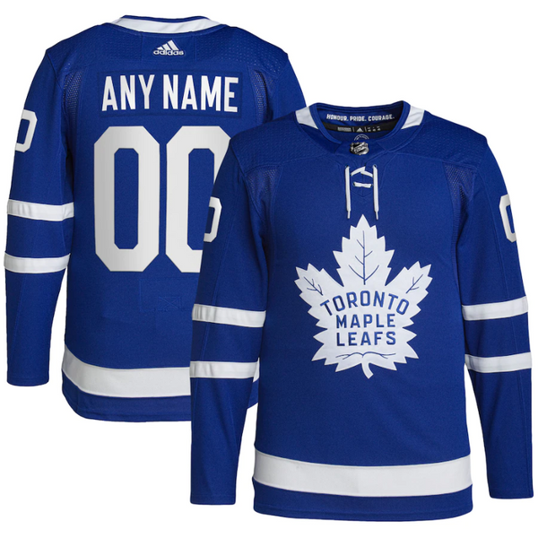 Toronto Maple Leafs Home Custom Jersey - Royal