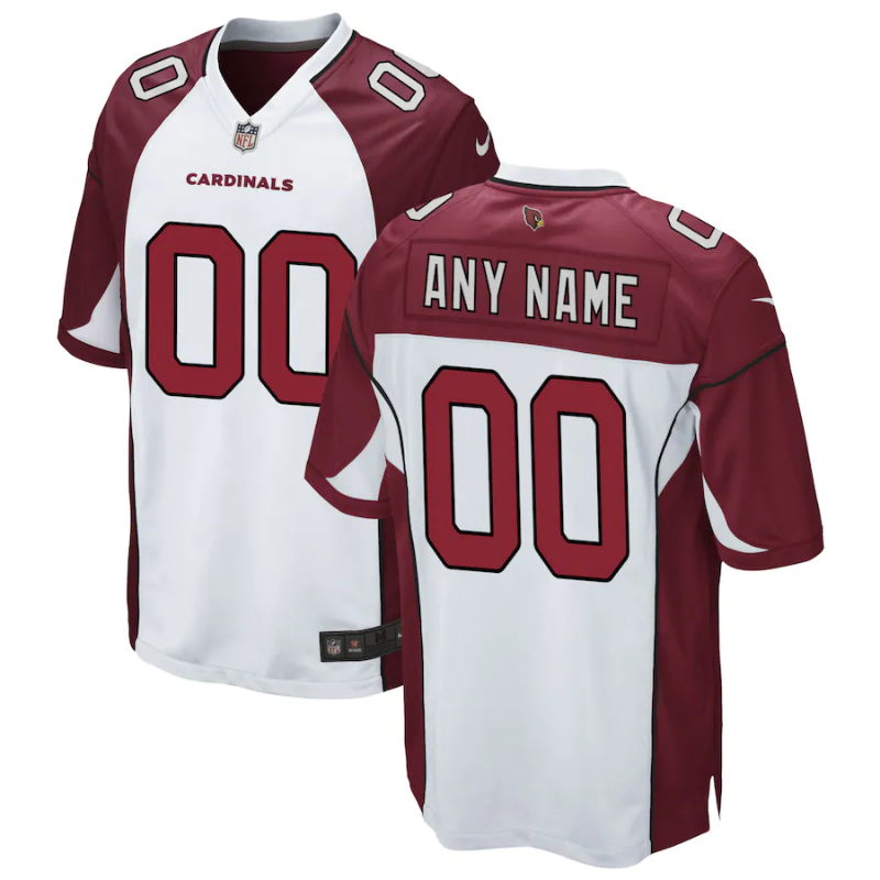 Arizona Cardinals Team Custom jersey Unisex - White - Jersey Teams World