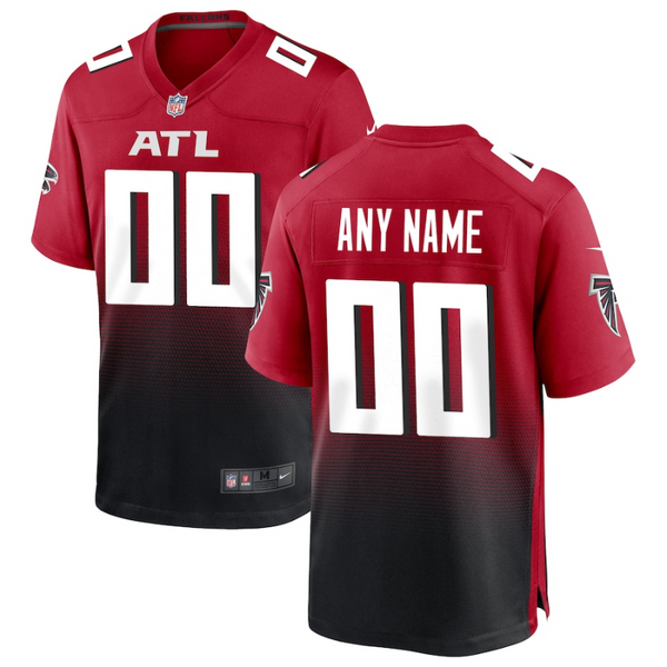 Atlanta Falcons Customized Jersey - Red