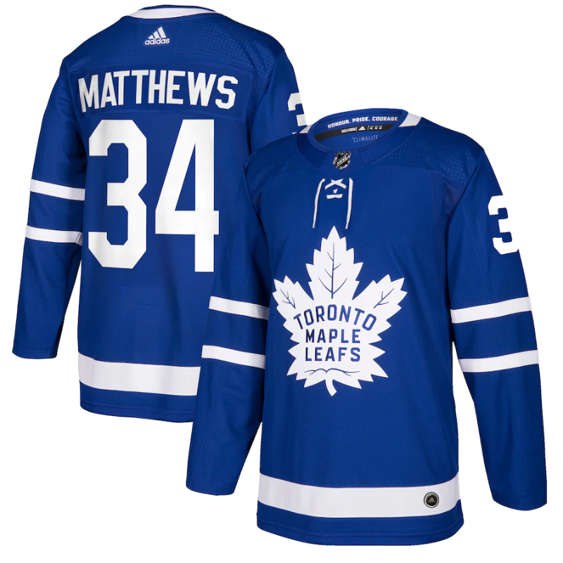 Auston Matthews Toronto Maple Leafs Authentic Player Jersey - Blue