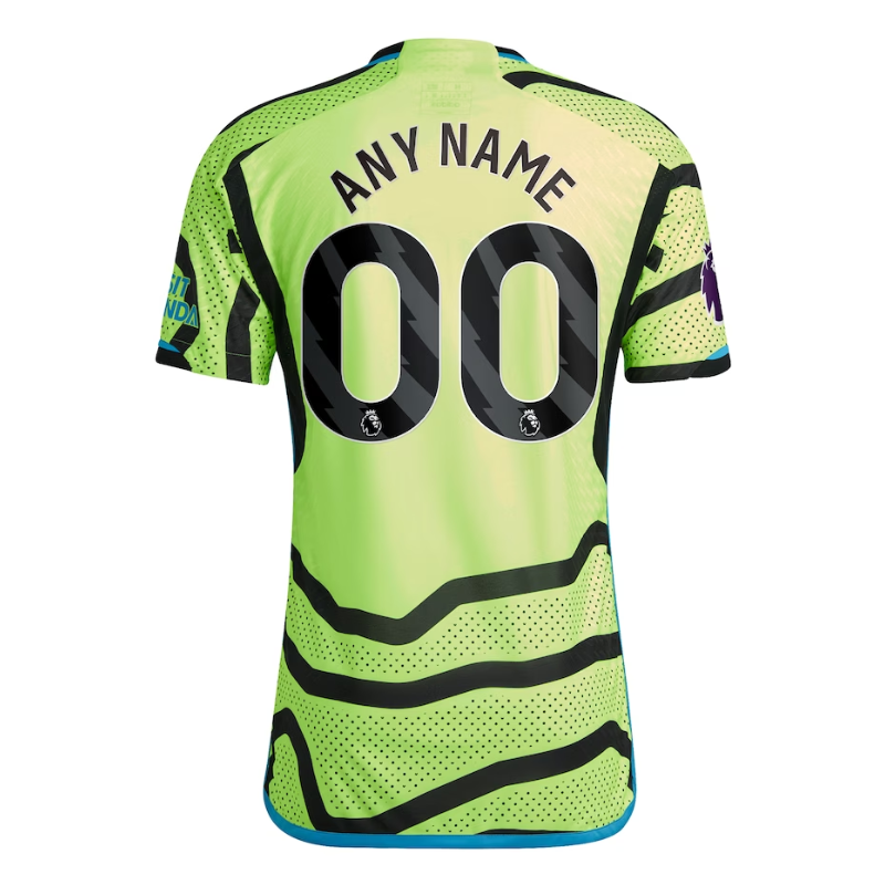 Arsenal Away Shirt 2023-24 Custom Jersey - Yellow