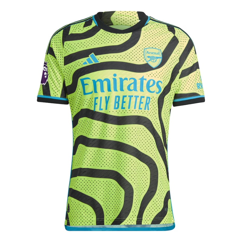 Arsenal Away Shirt 2023-24 with Ødegaard 8 printing Jersey - Yellow