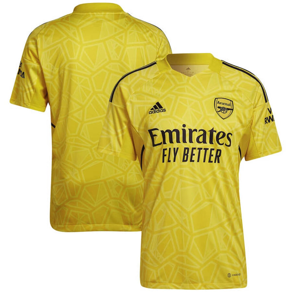 Arsenal Home Goalkeeper Shirt 2022-23 Unisex - Yellow