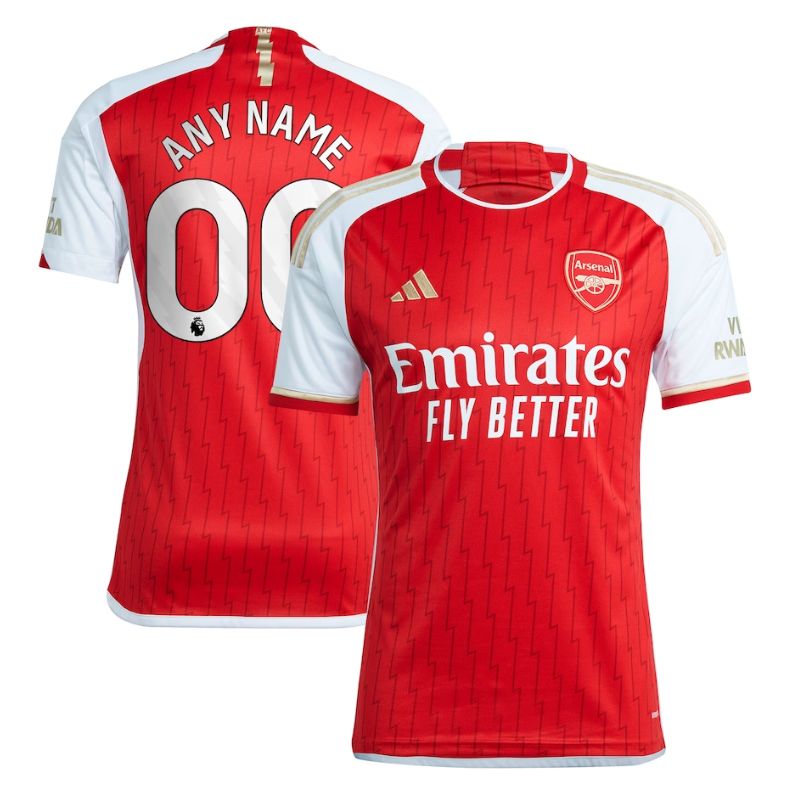 Arsenal Shirt 2023/24 Home Customized Jersey - Red