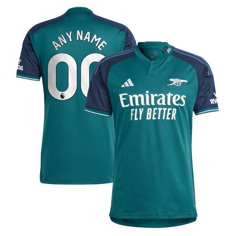 Arsenal Shirt 2023/24 Third Customized Jersey - Green