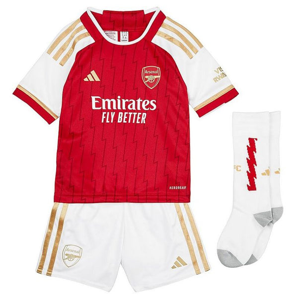 Arsenal Team 2023/24 Home Kids Custom Jersey - Red